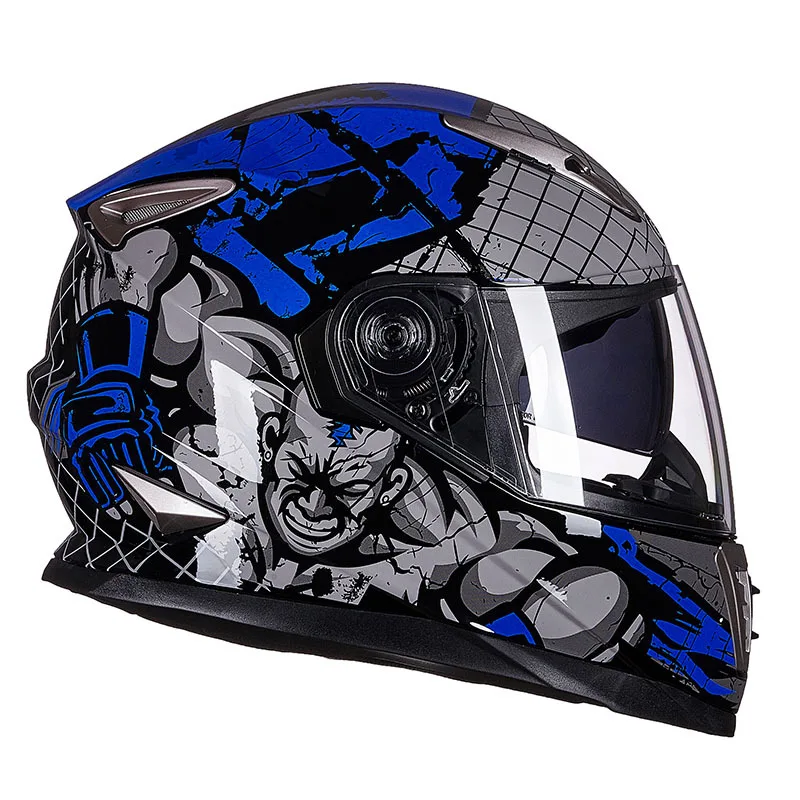 Мотоциклетный шлем DOT для езды по бездорожью классный Профессиональный защитный