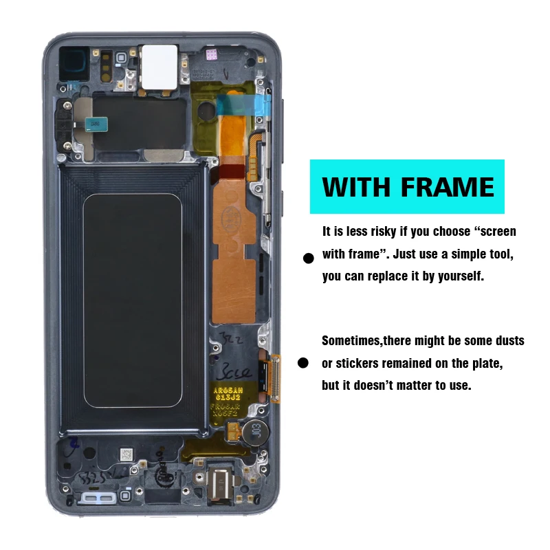 

100% New OEM S10E LCD With Frame for SAMSUNG Galaxy S10e G970F/DS G970U G970W Display Touch Screen Digitizer