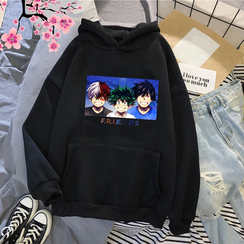 

Толстовка с надписью «Моя геройская Академия»