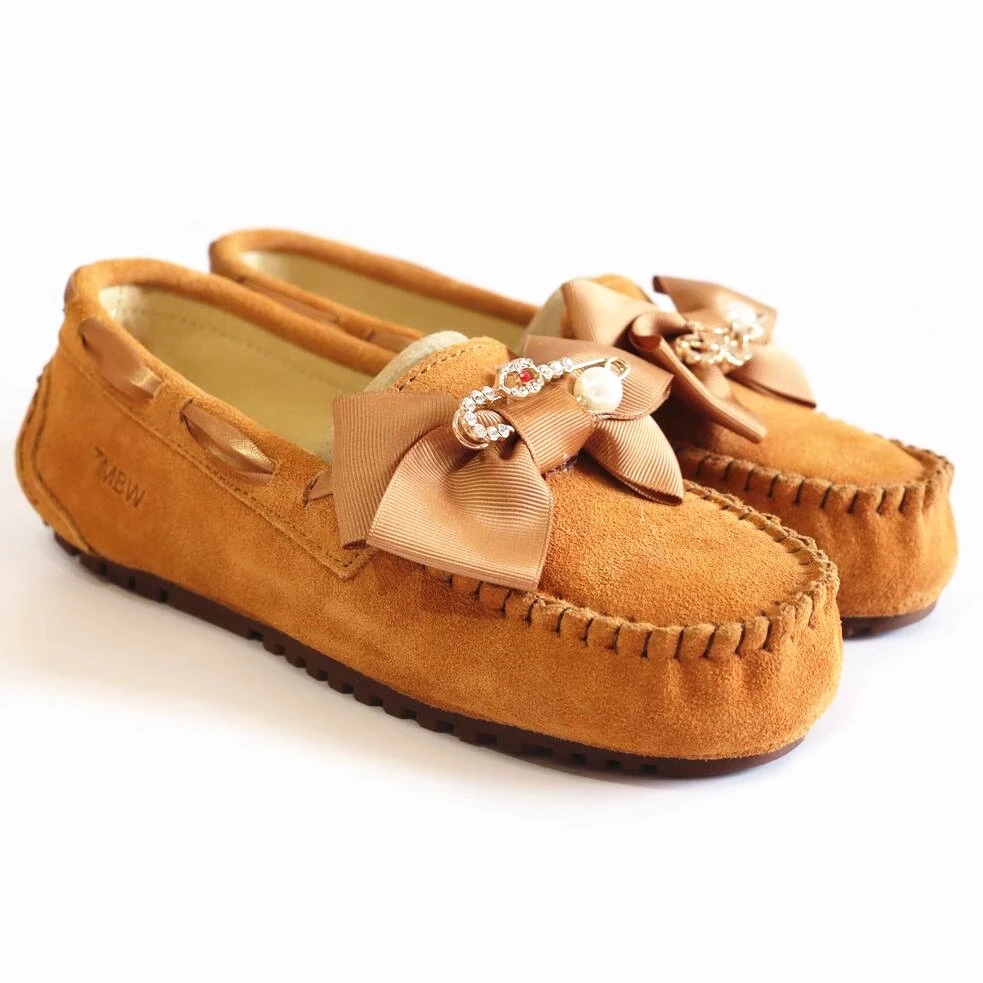 

2023 High Quality Genuine Leather Women Shoes Female Casual Fashion Flats Spring Autumn Driving Shoes Women Leather Loafers