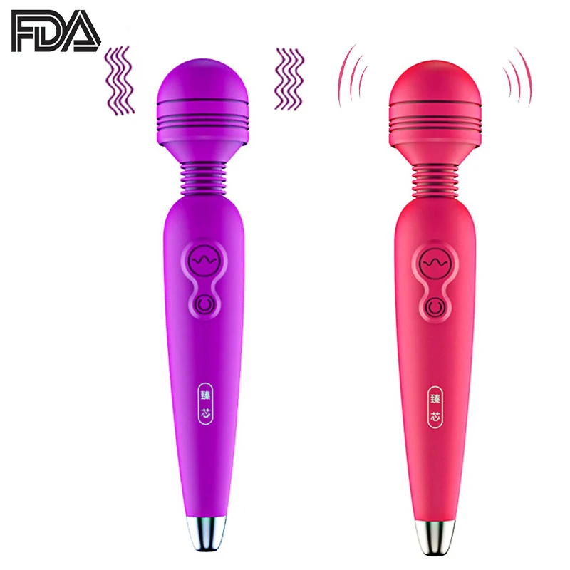 Огромная волшебная палочка Вибраторы для женщин USB зарядка большая AV палка