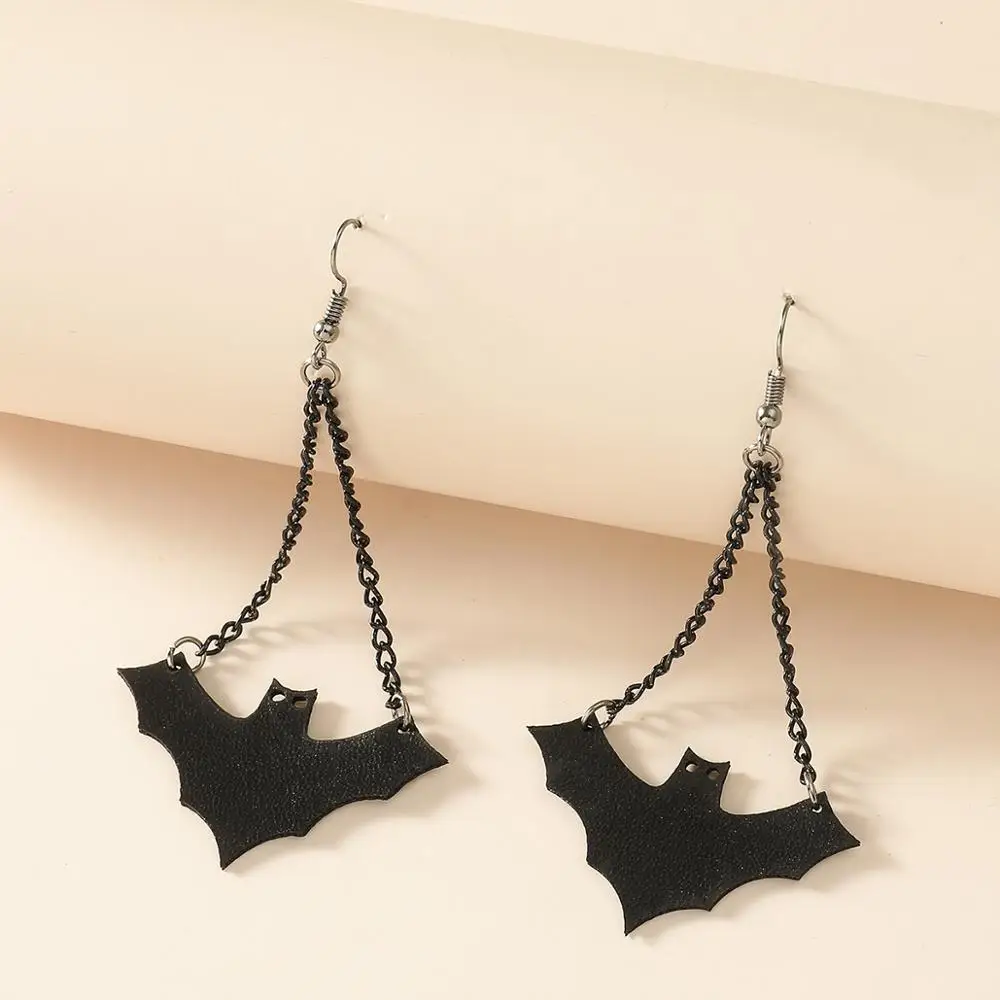 Новые дизайнерские милые серьги летучая мышь Женские Ювелирные изделия на