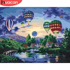 HUACAN DIY картина маслом по номерам городские пейзажные наборы холст ручная роспись подарочные фотографии воздушный шар декорации для дома