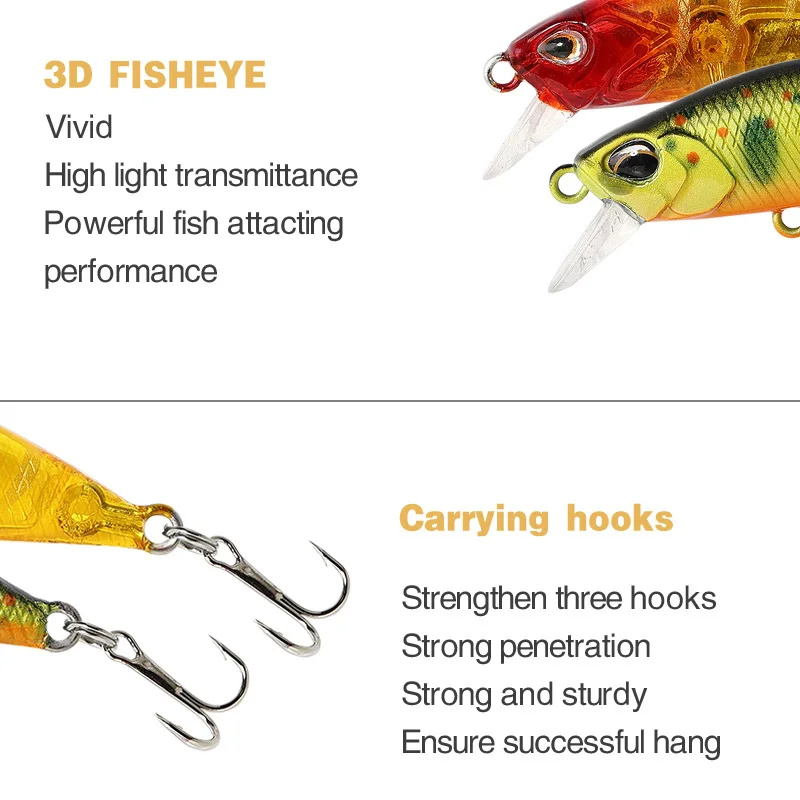 

5pcs Wobblers Fishing Lure Sets Minnow Crankbait Pesca 5g 55mm Lures Bait Artificial Hard Bait Pesca Sinking Jerkbait DW63 Set