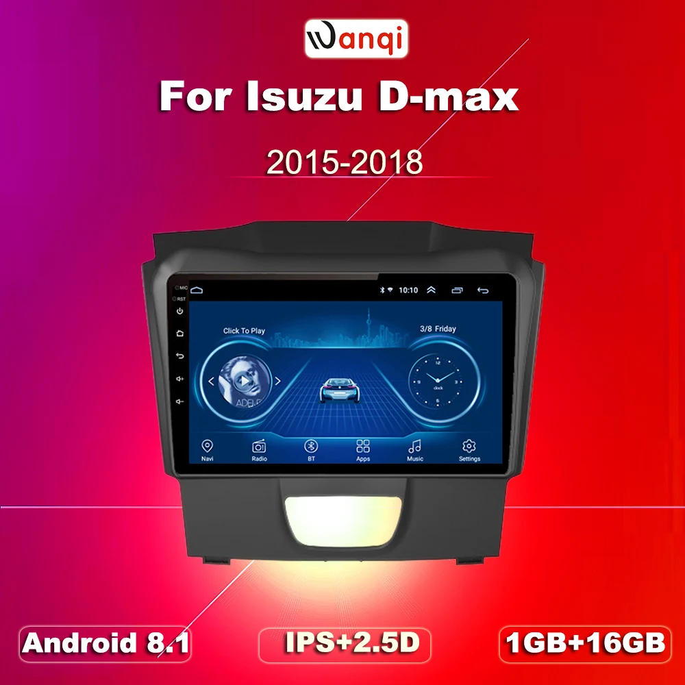 Автомагнитола для Isuzu мультимедийный плеер с сенсорным экраном 9 дюймов GPS