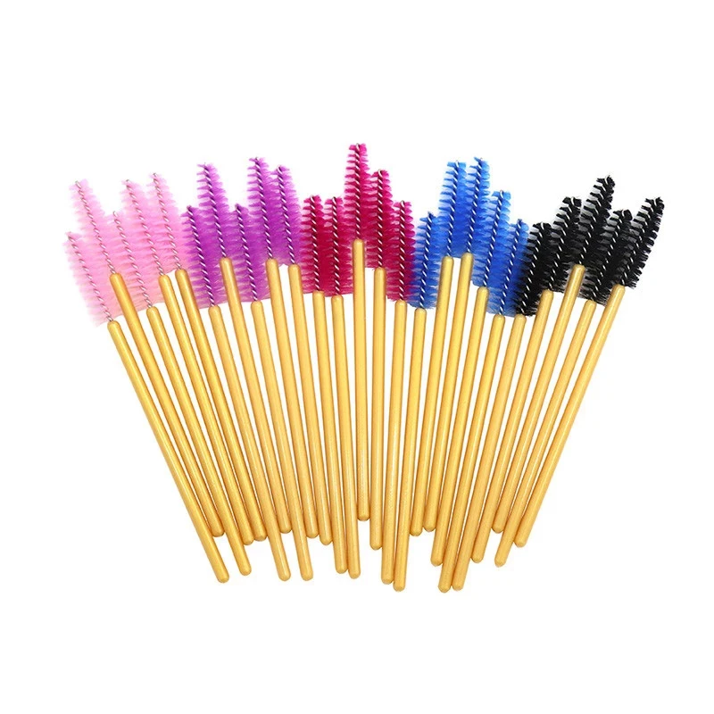 500 шт. кисти для туши ресниц 5 цветов|makeup brushes disposable|eyelash mascara brushmascara brush |