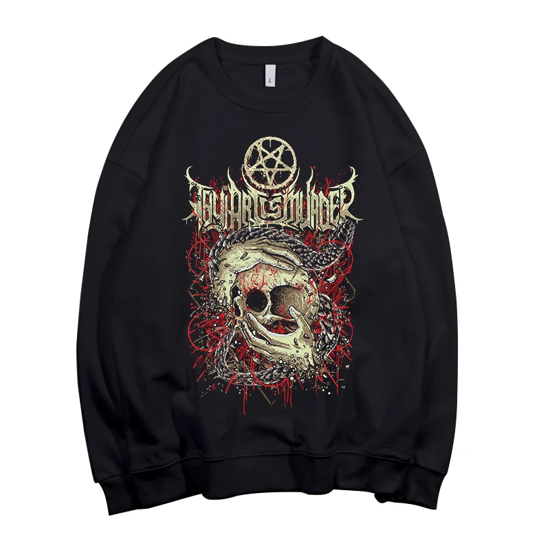 Толстовка с капюшоном Thy Art Is killing Pollover уличная флисовая толстовка изображением