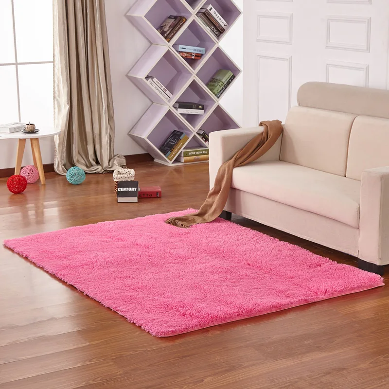 Домашний текстиль гостиная ковер противоскользящие мягкие длинные волосы для