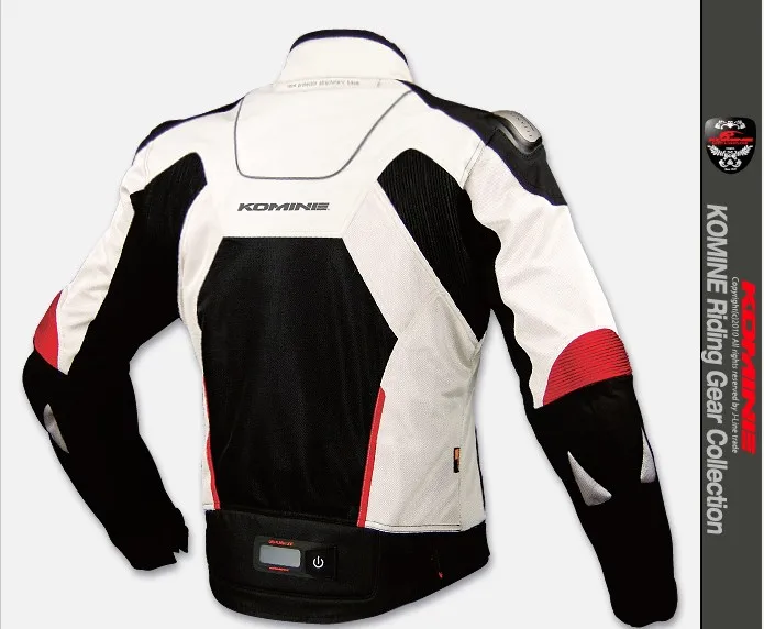 

Komine JK015 Mountain Bicycle Offroad Jackets Motocross Motorcycle Winter Keep Warm Jacket With Protector