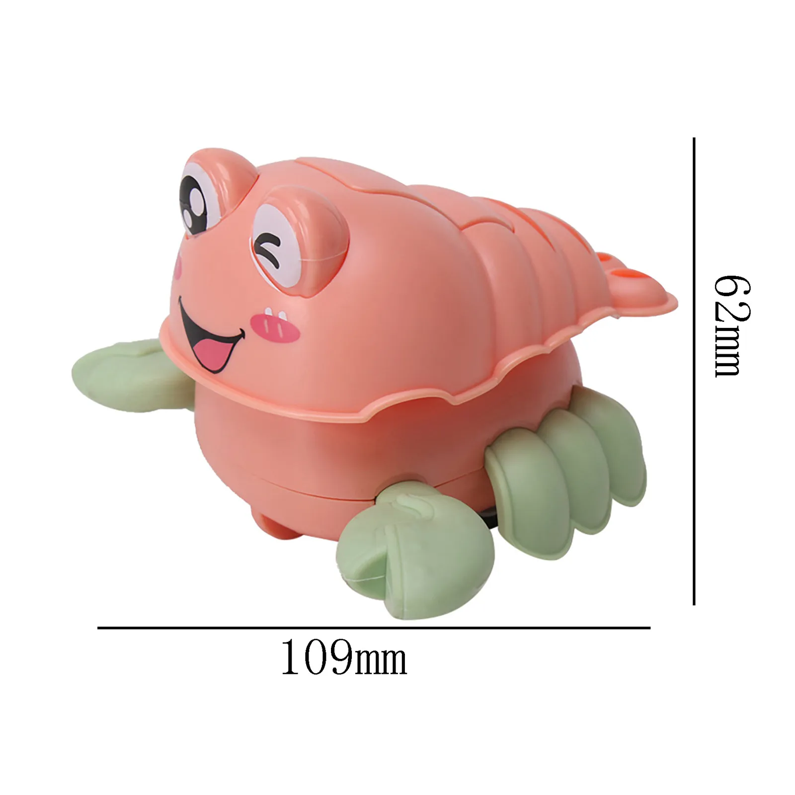 

Funny Baby Toys Cartoon Crab Lobster Rattle Toy Press Back Force Inertial Slide Toy Infant Toddler Educational Mobile Toy Gift