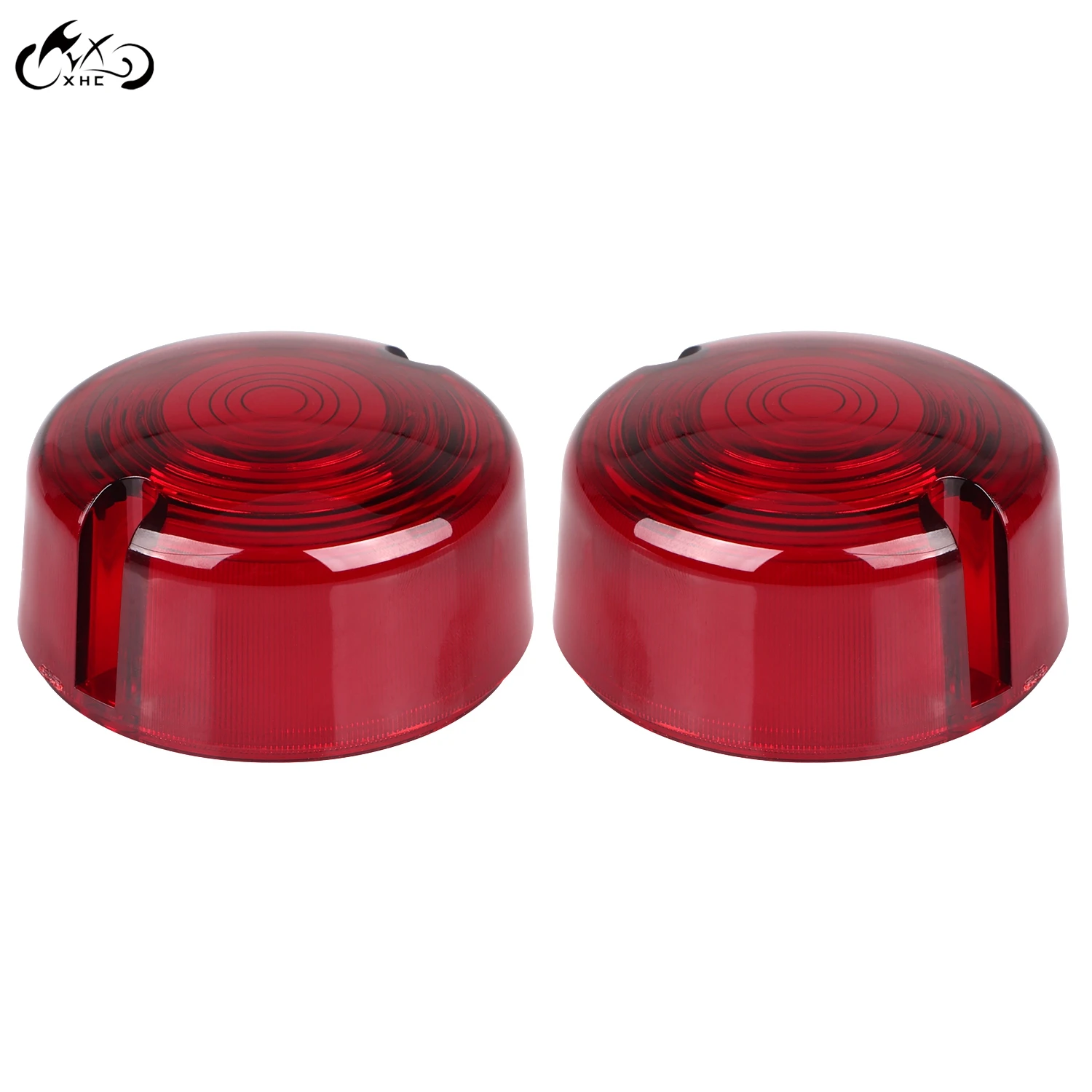 Motorcycle ABS Plastic Red Turn Signal Lens Cover For Harley Dyna FXR FXD FXRP Softail FXSTC FXST Sportster XLH883C XLH1200C | Автомобили