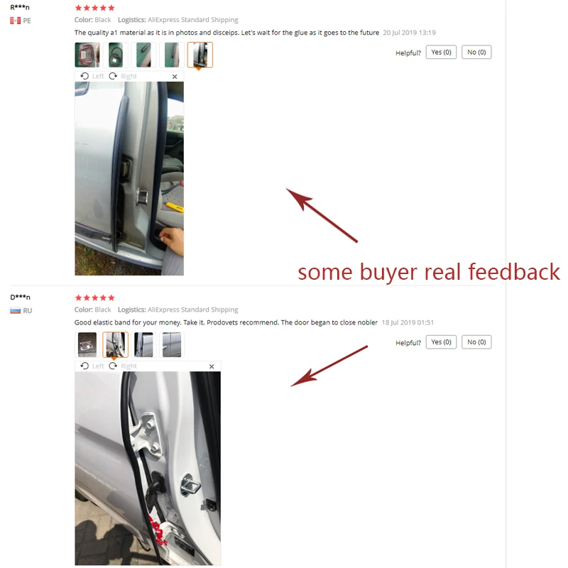 Уплотнитель для автомобильной двери 2 шт./лот резиновая уплотнительная лента