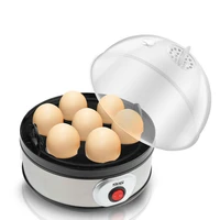 mini multifunctional egg cooker stainless steel egg steamer automatic power off small breakfast machine for household use