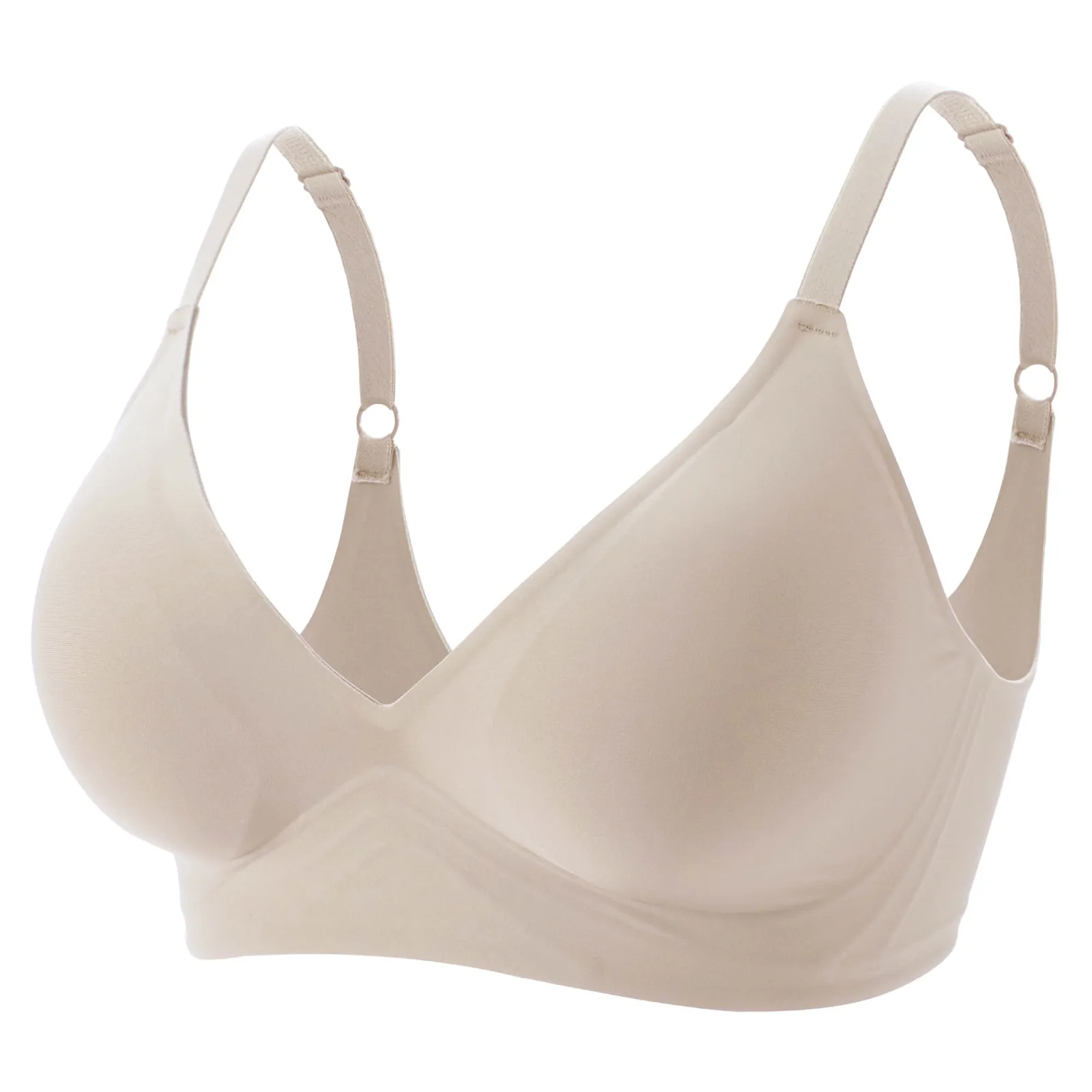 

Sexy Bras Seamless Wire Free Sexy Lingerie Women Solid Colour Bra Underwear Skin-Friendly Adjusted Women Girls Push Up Bra