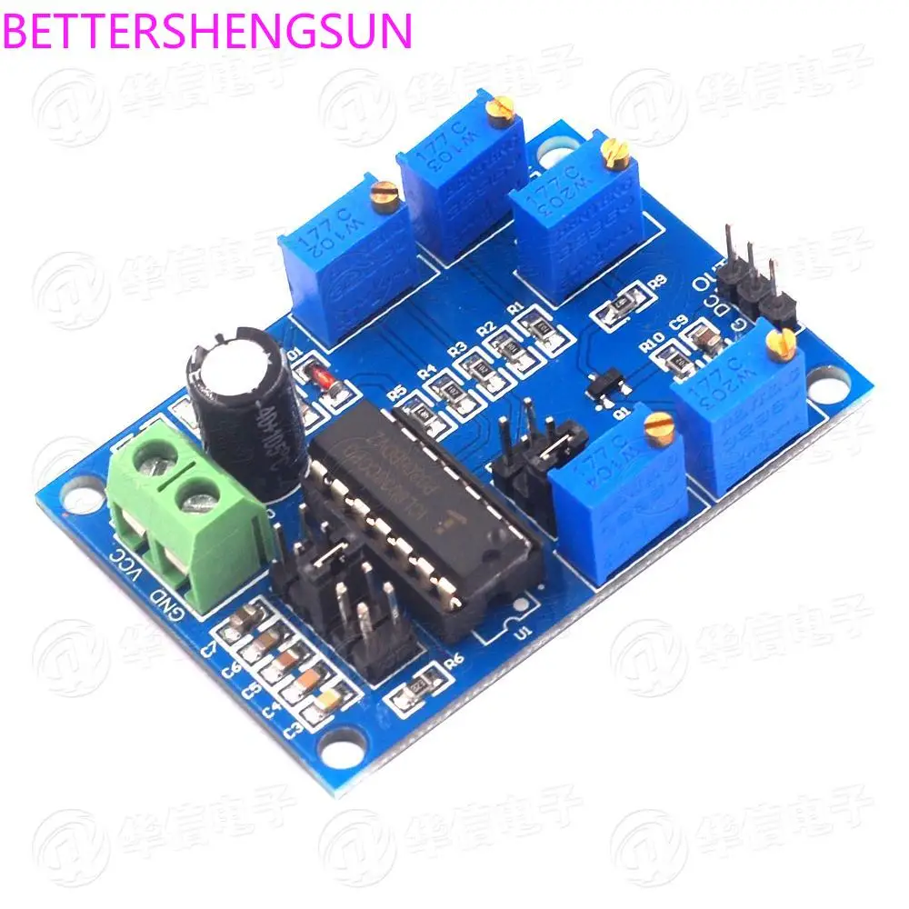 

ICL8038 Medium and Low Frequency Signal Source Waveform Signal Generator Sine Wave Triangle Wave Square Wave Module