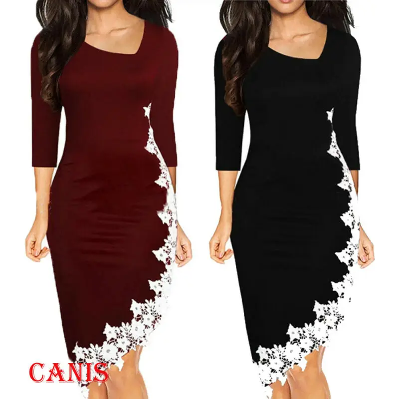 Женское платье модное однотонное вечерние симметричное вечернее миди женское