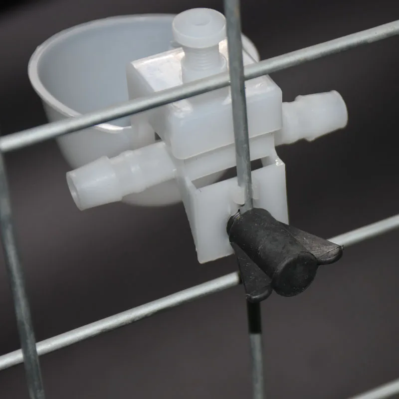 100 шт. пластиковые поилки для птицы с винтами|Кормление птиц| |