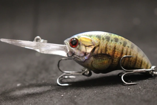 HC733X460 wLure 11g 8.5cm Deep Water Real Skin Painting Tight Floating Crankbait Cutting Blade Treble Hooks Fishing Lures HC733 - Цвет: HC733X460