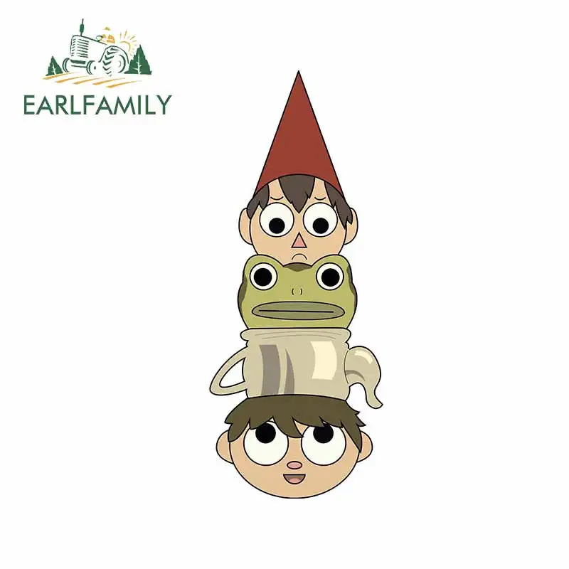 Аниме-наклейка на мотоцикл EARLFAMILY 13 см х 5 6 чашка в виде лягушки для мальчика