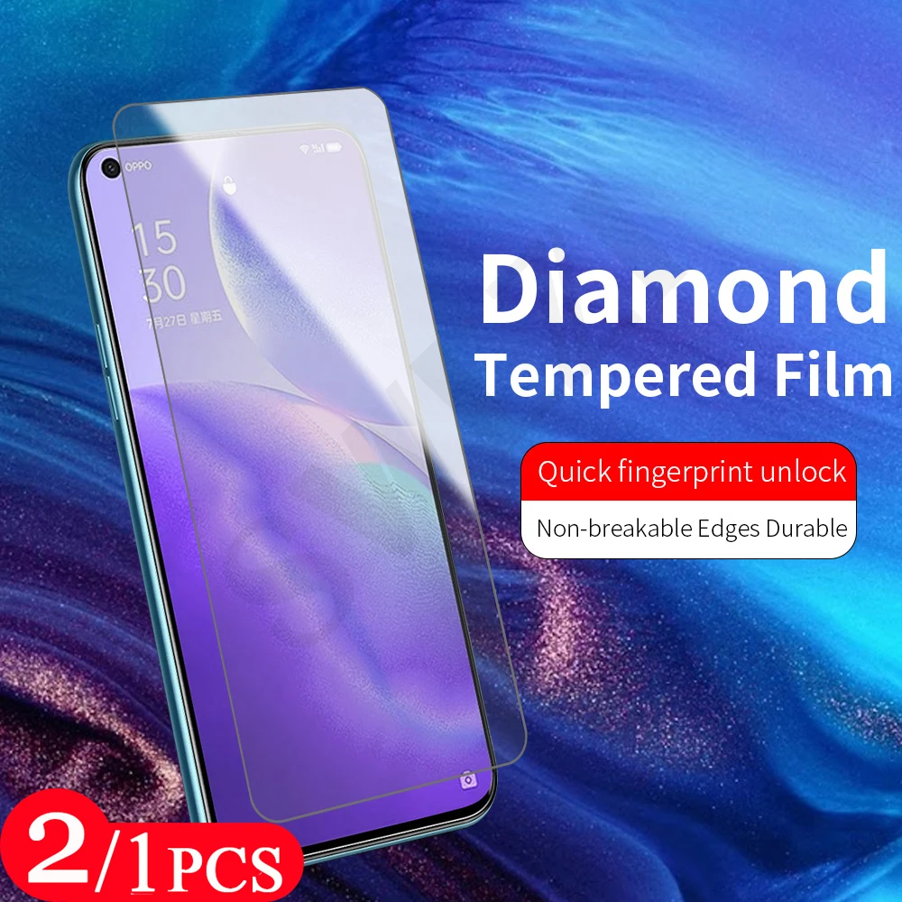 

2/1 шт. высококачественный защитный чехол для OPPO Рино 5 lite 4G 5Z 5K 5F 4 SE 4Z 5G 4F 3 pro plus Z 2 2Z 2F 10X зум для мобильного телефона Защита экрана Закаленное ст...