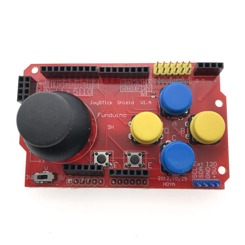 1 шт. щит для клавиатуры геймпада PS2 arduino nRF24L01 Nk 5110 LCD I2C | Электронные компоненты и