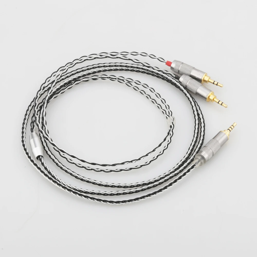Кабель с 2 5 мм сбалансированным штекером на двойной совместимый Hifiman HE400S Φ