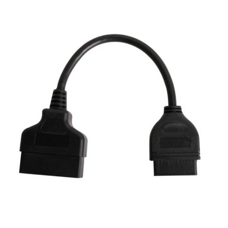 

10PCS/Lot Cable For Toyota 22Pin to OBDII 16Pin Female Connector Adapter Cable DLC Lead for Toyota 17pin OBD Cable Free Shipping