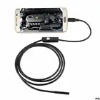 Эндоскоп, гибкий, водонепроницаемый IP67, 7 мм, регулируемый, с 6 светодиодами