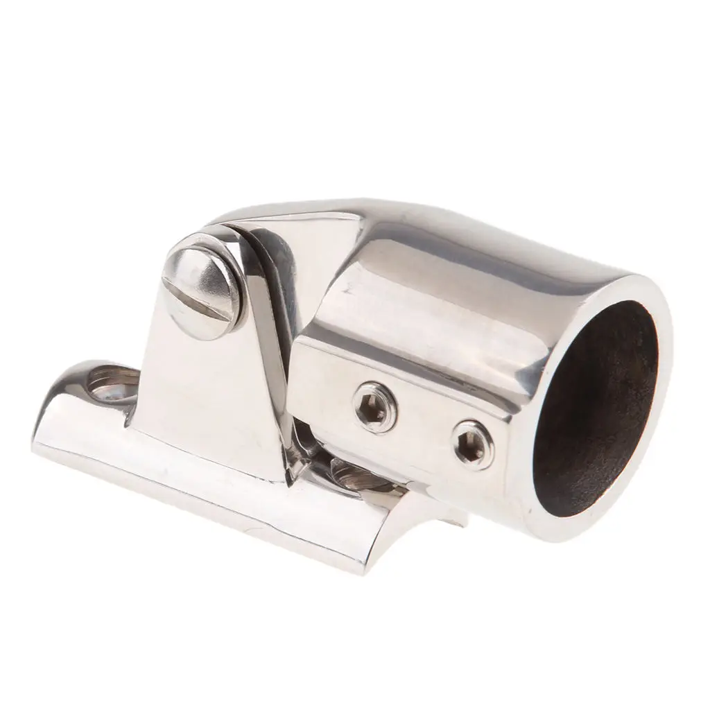 

25mm 1 inch Eye End Bimini Top Deck Hinge Full 316 Stainless Steel Fitting Hardware