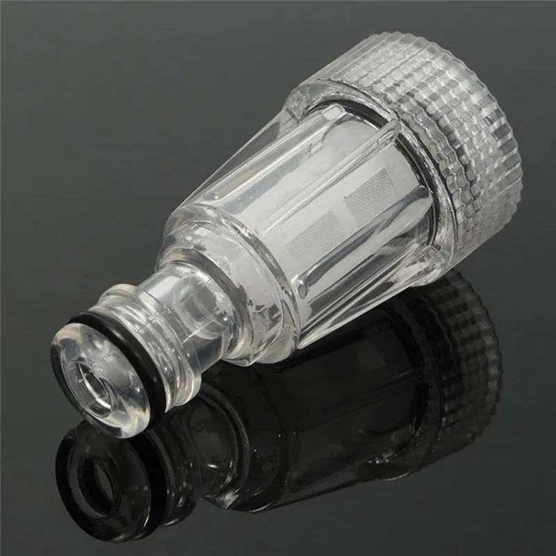 

Car Washing Machine Water Filter High-Pressure Washer Transparent Water Inlet Connector Car Washer High Pressure Washers