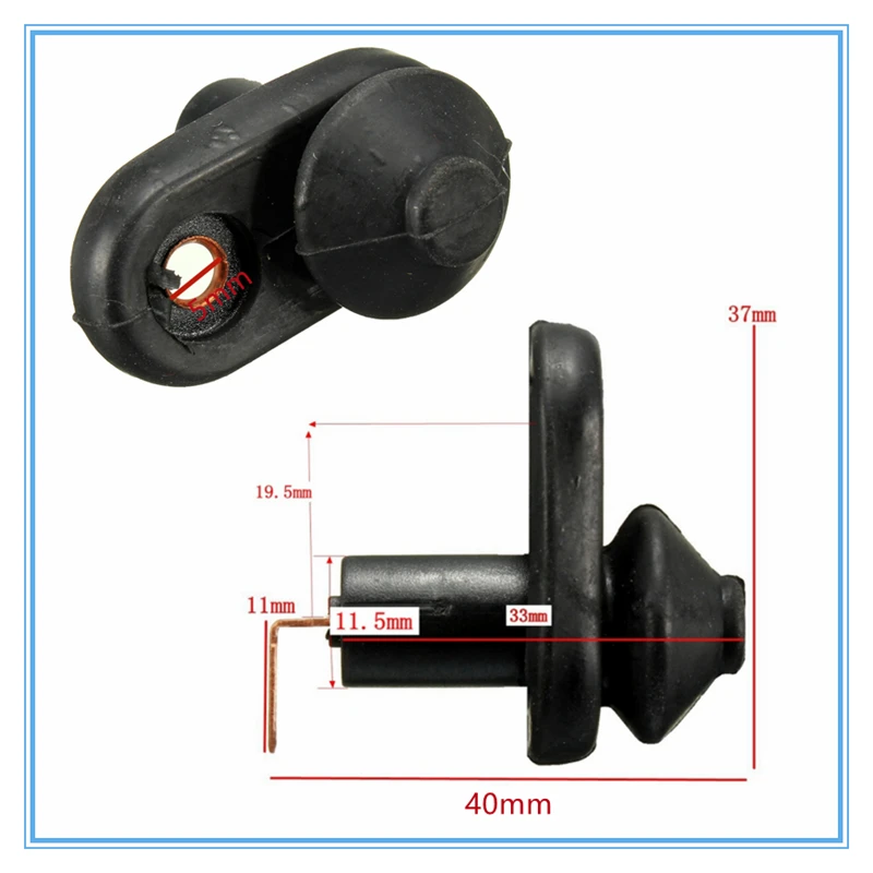 

Универсальный выключатель света двери автомобиля, черный OEM, замена кнопки лампы кабины для внутреннего освещения седана/внедорожника/грузовика