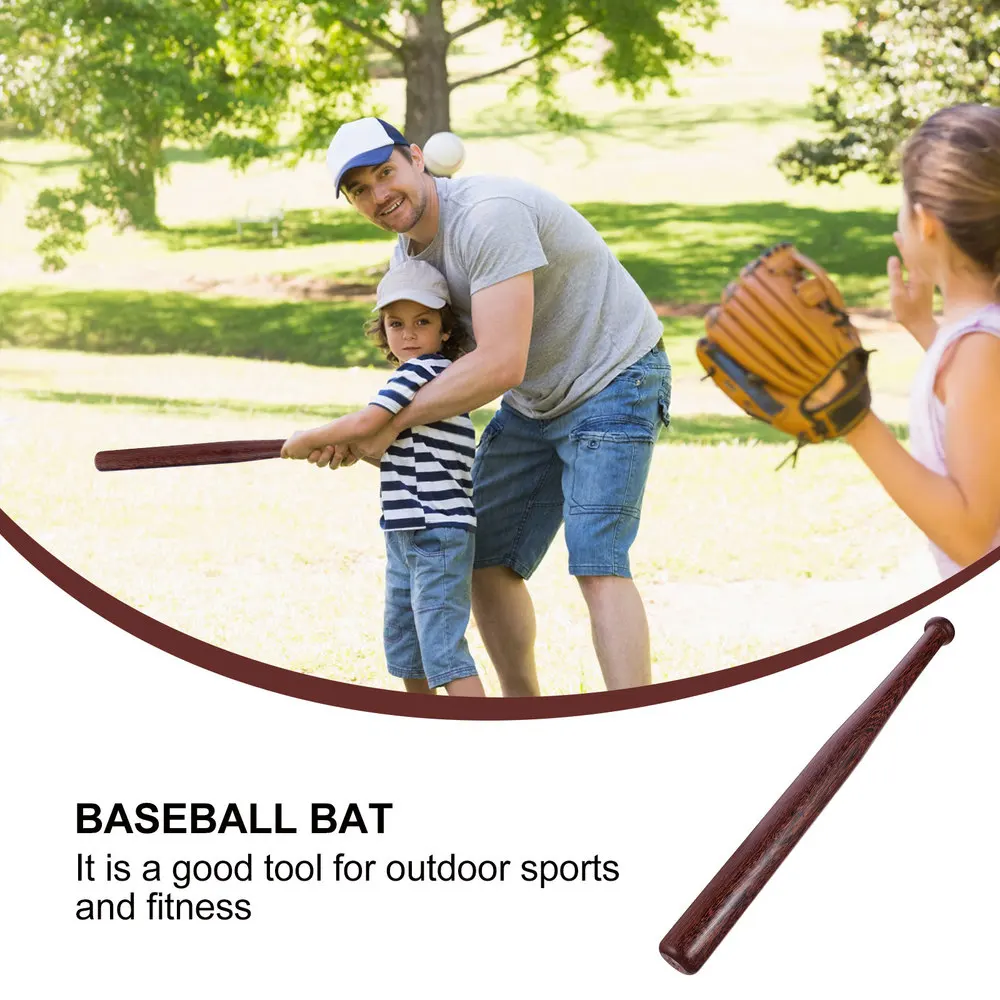 

Baseball Bat Wooden Baseball Bat Baseball Stick Outdoor Sports Supplies