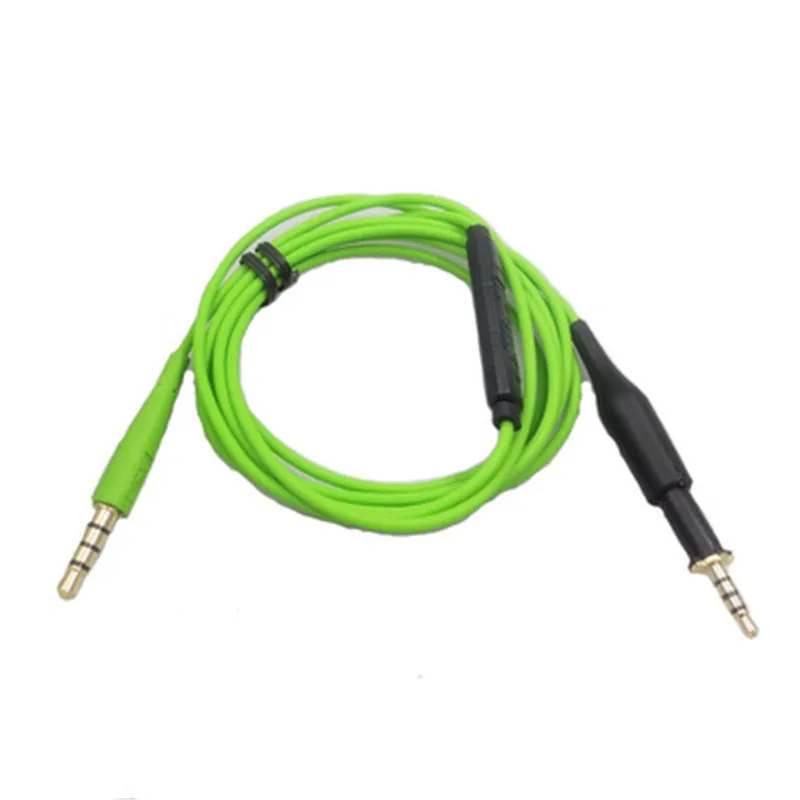 

Headphone Replacement Audio Repair Parts Cable For AKG Q460 K450 K451 k452 Headphones Headsets Cable Remote Volume Mic 3.5 MM