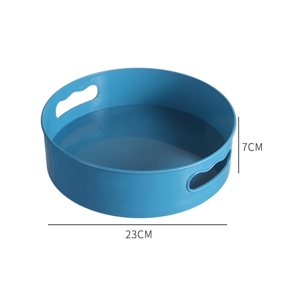 

Bathroom Storage Box For Shampoo Kitchen Storage Tray With Handle Storage Plate Non Slip Cosmetics Organizer