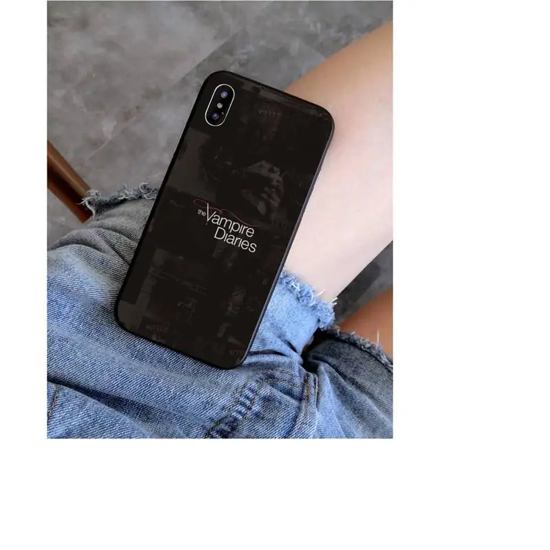 

LJHYDFCNB Vampire Diaries Phone Case For Iphone 6 6s 7 8 Plus XR X XS 11 12 Pro Mini