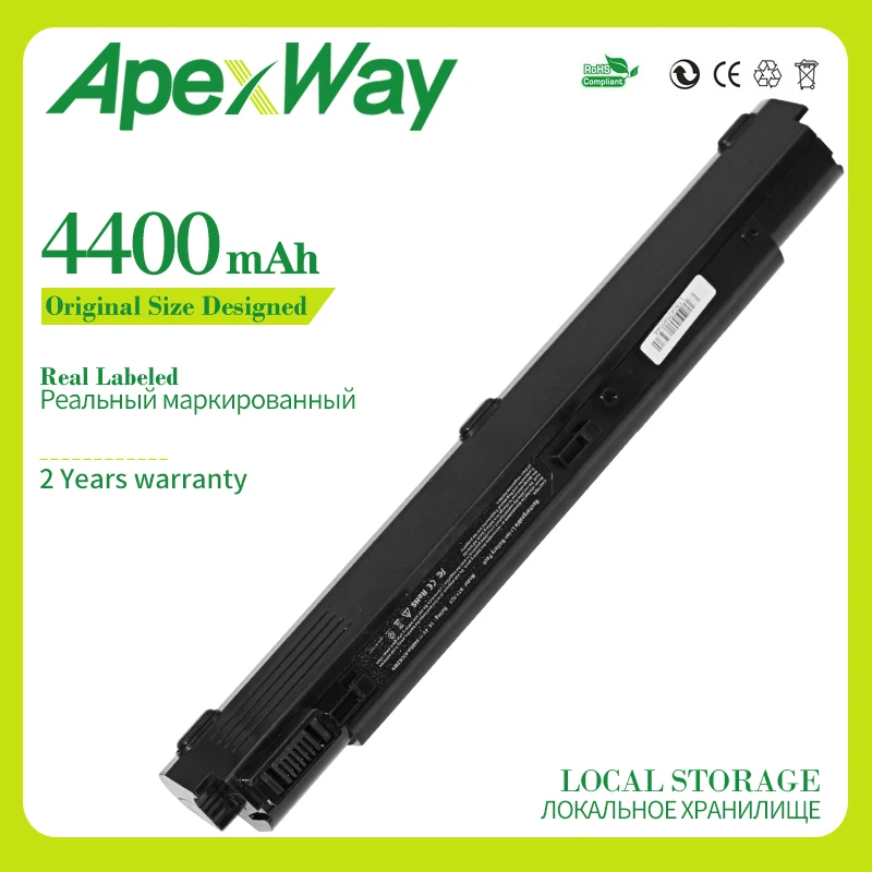

Apexway Аккумулятор для ноутбука BTY-S25 BTY-S27 MS1006 MS1012 MS1013 MS1057 MS1058 ДЛЯ MEDION Akoya S2210 SAM2000 SIM2120 Series