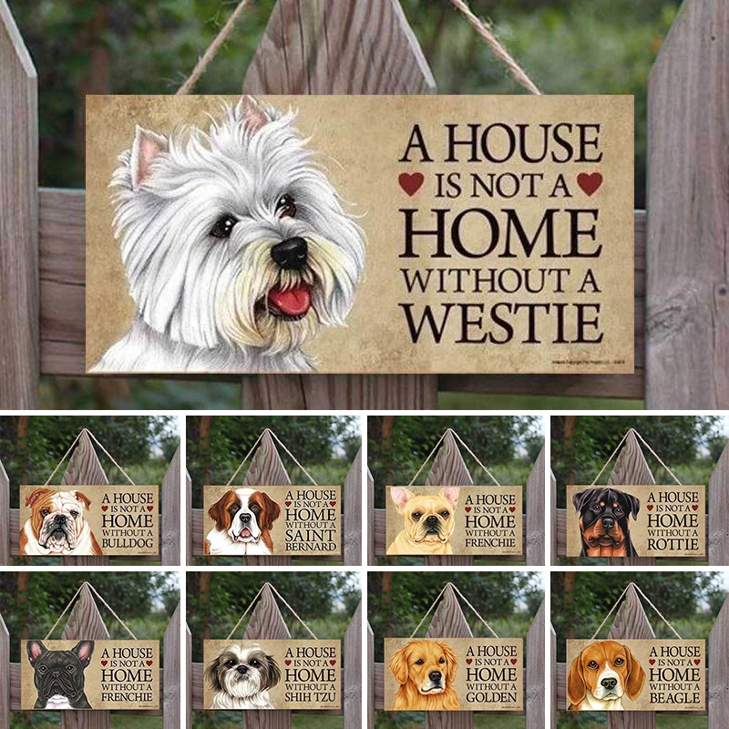 

11 Kinds Dog Tags Wooden Pet Tag Dog Accessories Lovely Friendship Animal Sign Plaques Rustic Wall Decor Home Decoration New