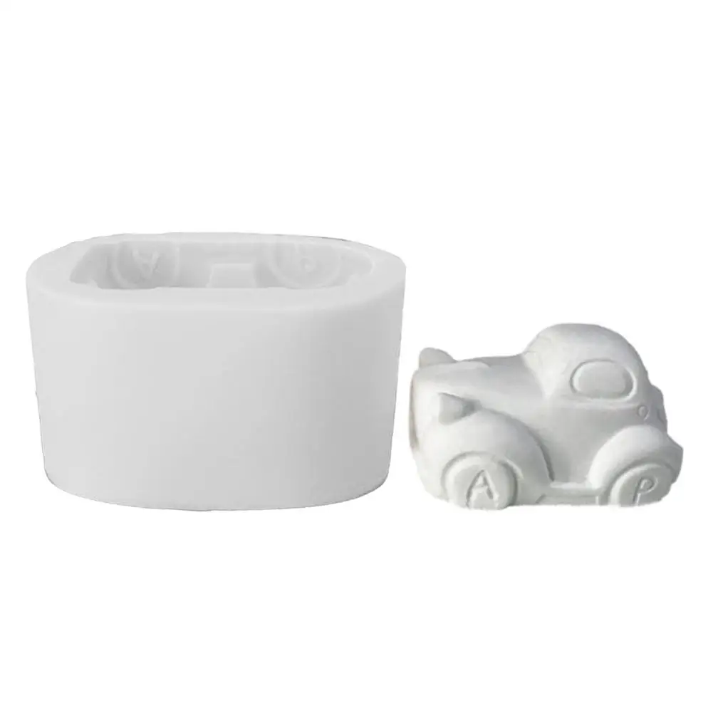 

Форма для автомобиля, силиконовая 3D форма для самостоятельного изготовления свечей, кухонная посуда ручной работы, силиконовая форма для с...