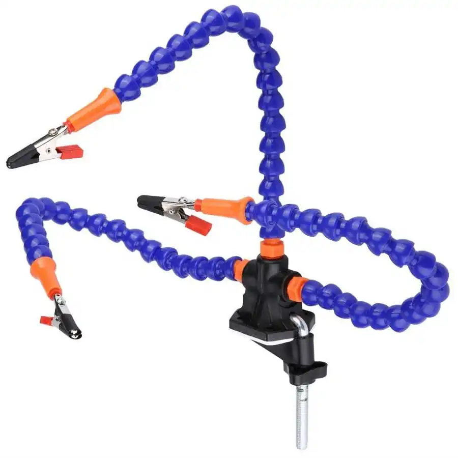 Гибкая паяльная станция с 3 держателями для радиоуправляемого FPV гоночного дрона