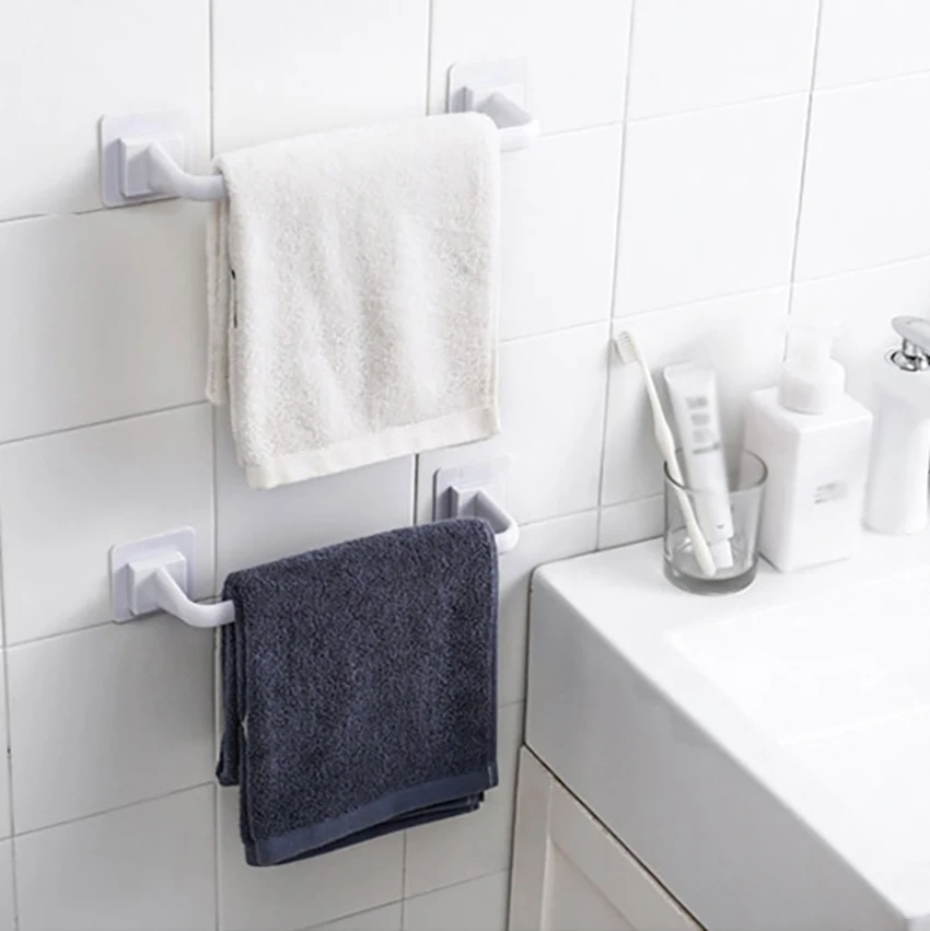 

Креативная кухонная полка для крышки кастрюль, полка для хранения мелочей, настенный держатель для полотенец в ванную комнату, водонепрони...