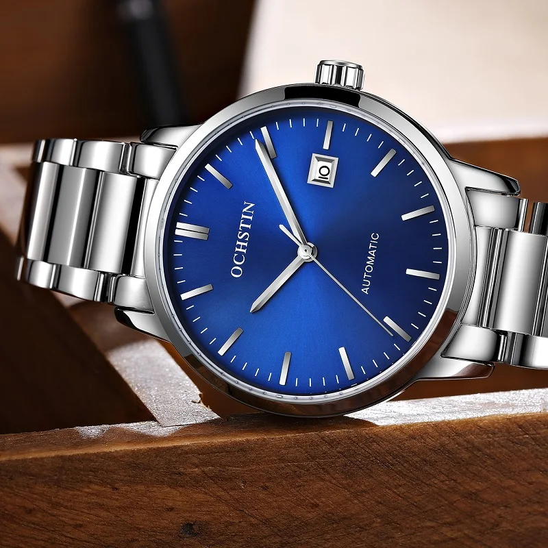 Мужские часы люксовый Топ бренд OCHSTIN 2018 модные механические мужские повседневные