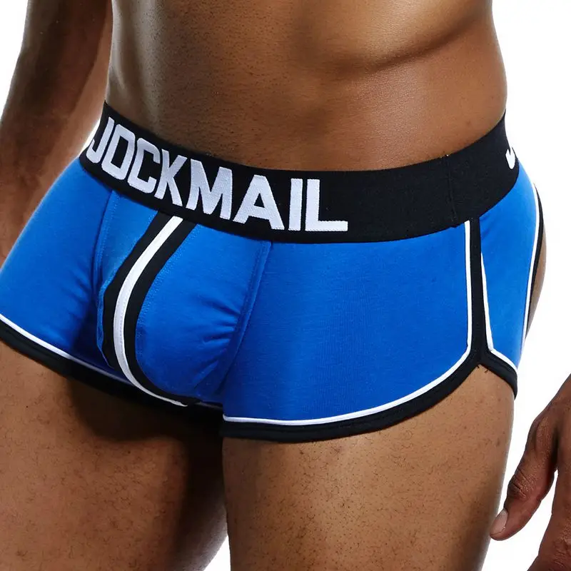 Мужские трусы боксеры JOCKMAIL с карманом для пениса нижнее белье мужчин|boxer trunks|brand men
