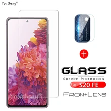 For Samsung Galaxy S20 FE Glass Screen Film Protector Tempered Glass For Samsung A52 A72 M32 A32 A22 A51 S20 FE S21 Plus Glass