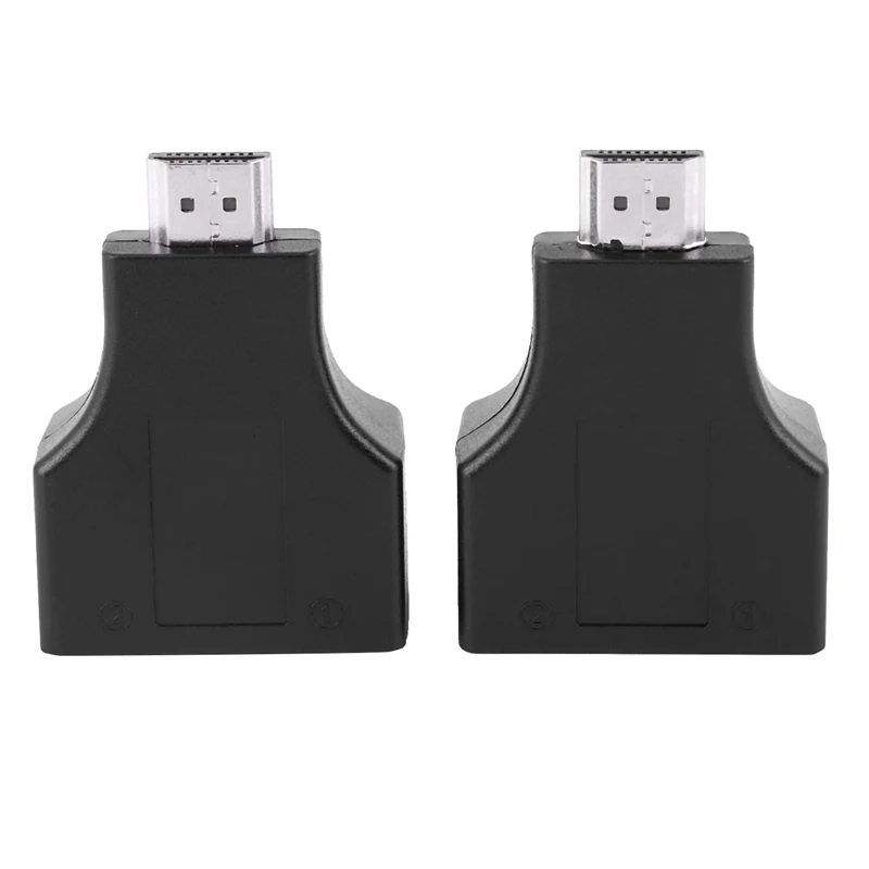 1080p 4K HDMI к RJ45 адаптер Dual Ethernet Сетевой удлинитель Cat 5/6 3D HDTV|Кабели HDMI| |