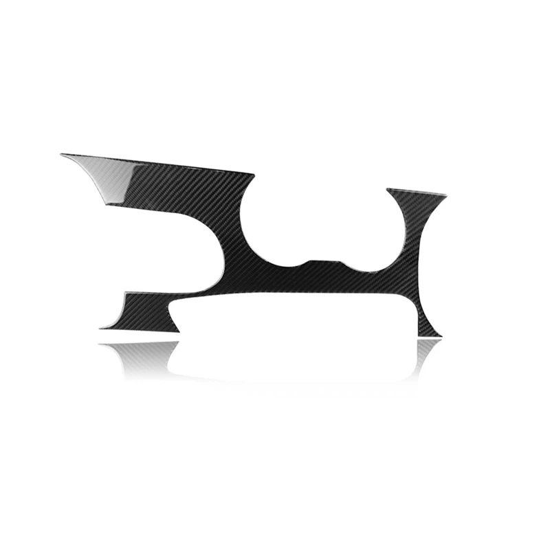 Автомобильная панель переключения передач из углеродного волокна украшение для