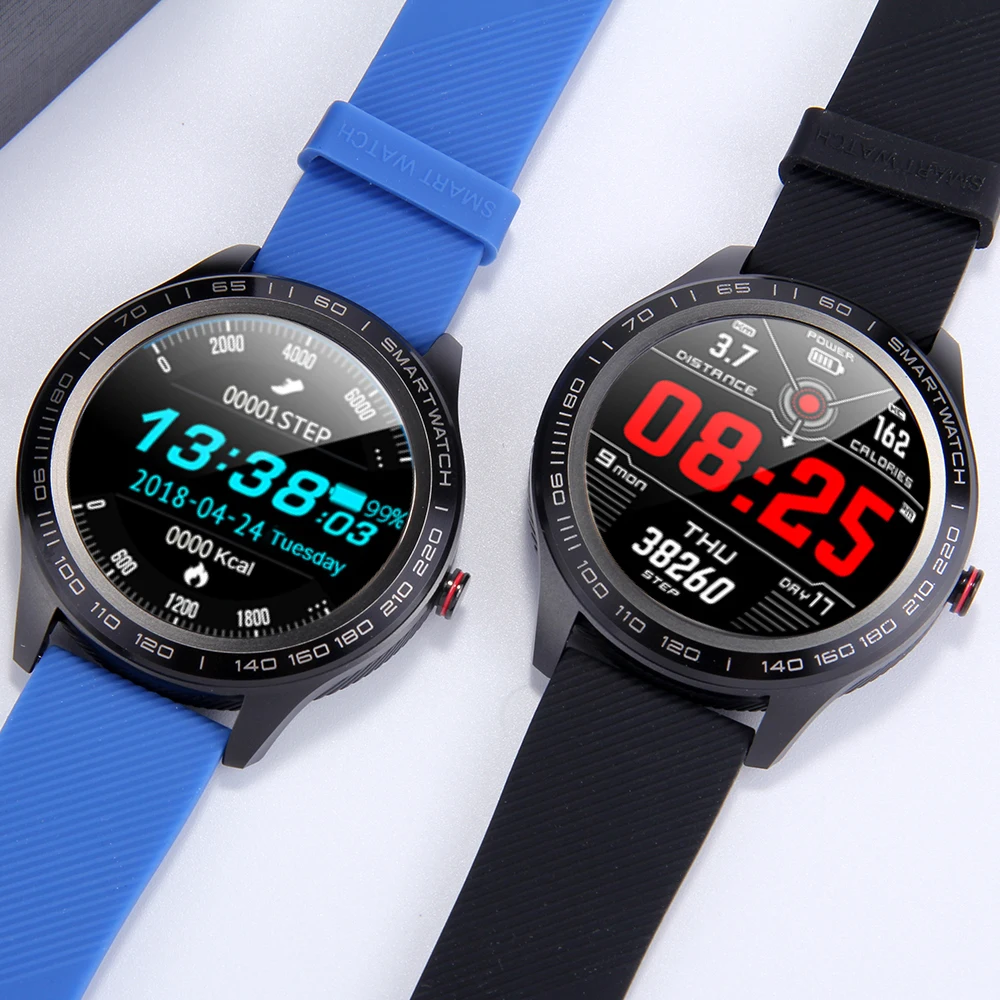 L9 Смарт часы ЭКГ сердечный ритм звонки напоминание полный сенсорный Smartwatch IP68 Водонепроницаемые часы для мужчин для Android IOS PK L7 GT2