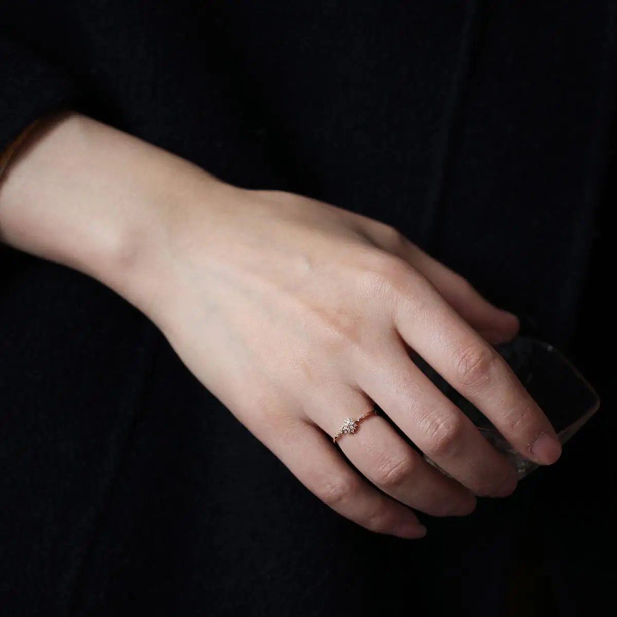 

10k Yellow Gold Zircon Diamond Ring for Women Fine Jewelry Bizuteria Anillos De Gemstone Peridot Bague Etoile 10K Diamond Rings