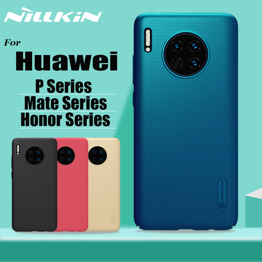 Чехол Nillkin Матовый для Huawei Mate 30 20 P30 Pro Жесткий из поликарбоната с полным покрытием