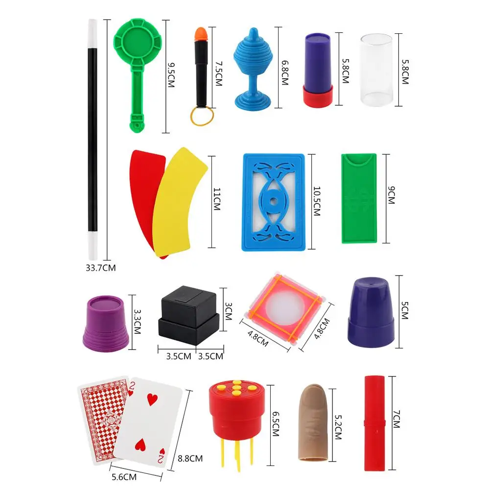 17 различных магических реквизита набор магические детские волшебные игрушки