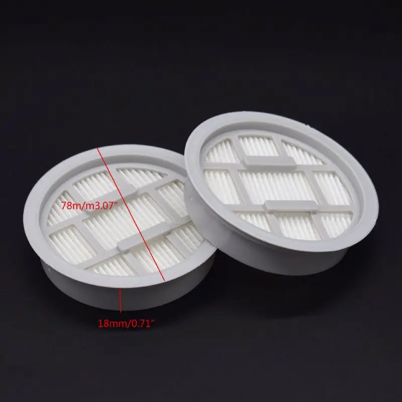 

Replacement Vacuum Cleaner Round Filters Mesh Net Washable High Density Cotton Elements for VC20/VC21/VC20S Household